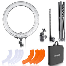 Load image into Gallery viewer, We Love... 18-inch Dimmable Fluorescent Ring Light Kit